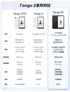 iReader Tango 2S Specs